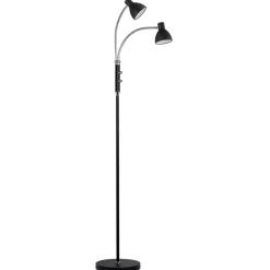 Halo Design Hudson Gulvlampe 2-arme Sort