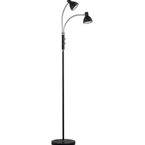 Halo Design Hudson Gulvlampe 2-arme Sort