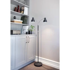 Halo Design Hudson Gulvlampe 2-arme Opal