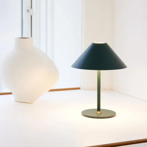 Halo Design Hygge Transportabel Lampe Dark Green