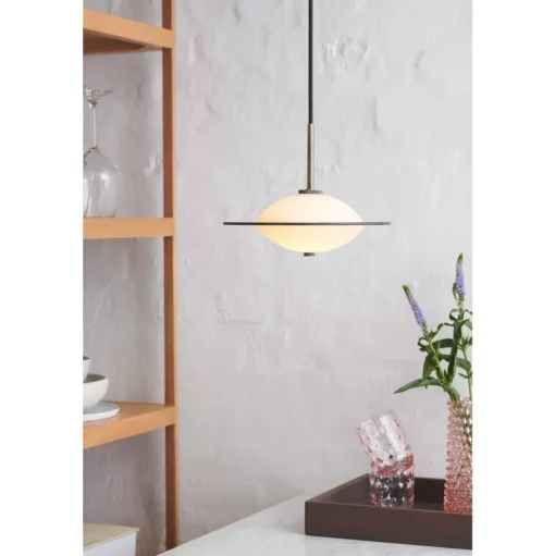 Halo Design Orbit PendelØ40 Opal/Antique