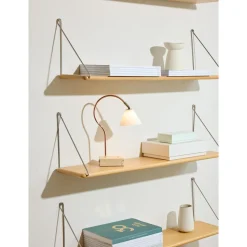 Halo Design Question Transportabel Lampe Sort/Antik Messing/Opal