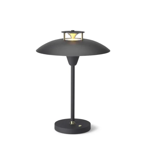 Halo Design Stepp 1-2-3 Transportabel Lampe Sort