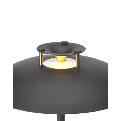 Halo Design Stepp 1-2-3 Transportabel Lampe Sort
