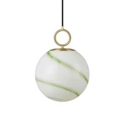 Halo Design Stockholm PendelØ25 Marble Green
