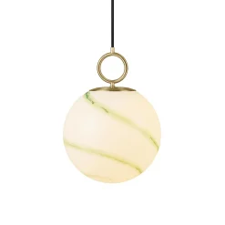 Halo Design Stockholm PendelØ25 Marble Green