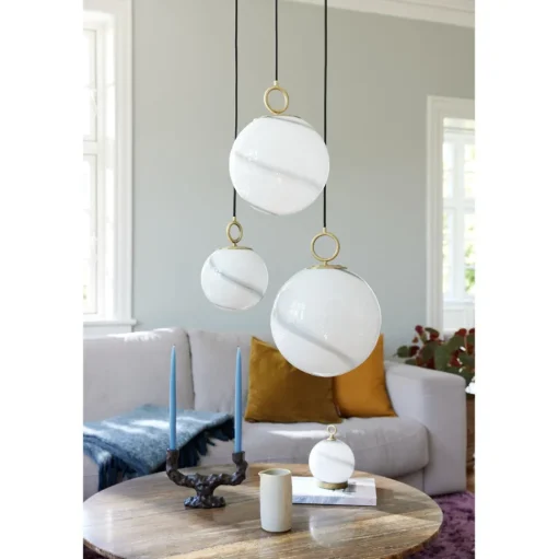 Halo Design Stockholm PendelØ30 Marble Brown