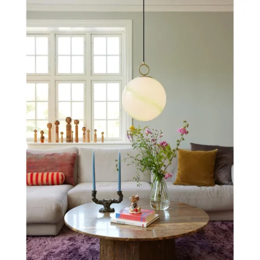 Halo Design Stockholm PendelØ30 Marble Brown