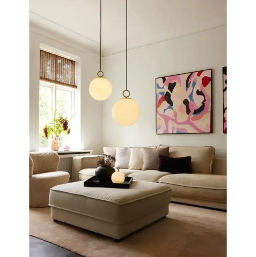 Halo Design Stockholm PendelØ30 Marble Brown