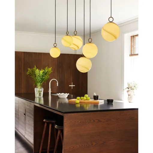Halo Design Stockholm PendelØ30 Marble Brown