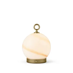 Halo Design Stockholm Transportabel Lampe Marble Brown/Antique
