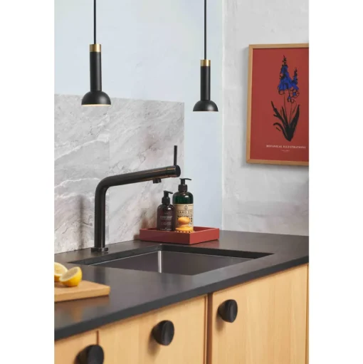 Halo Design Torch Pendel Sort/Antique