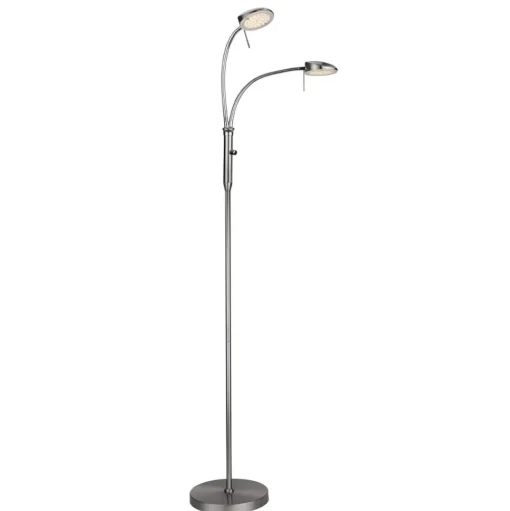 Halo Design Vegas Gulvlampe 2-arme B-Stål