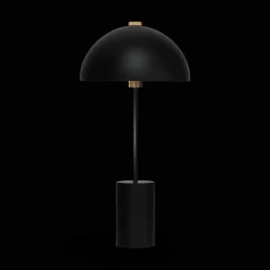 Handvärk Studio Bordlampe Sort & Messing
