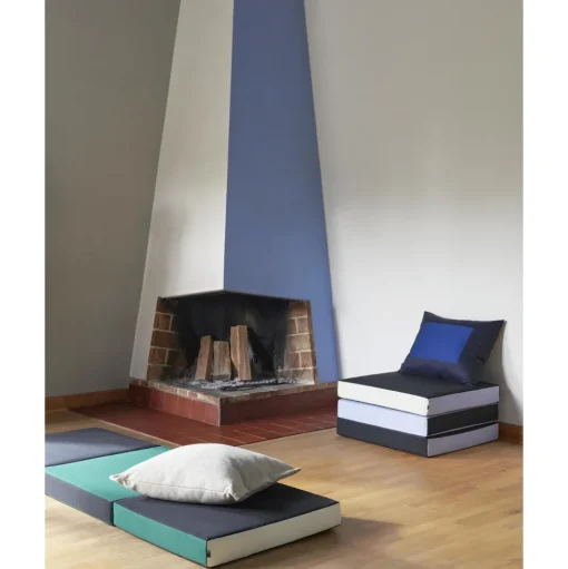 HAY 3 Fold Madras 70x195 Grøn
