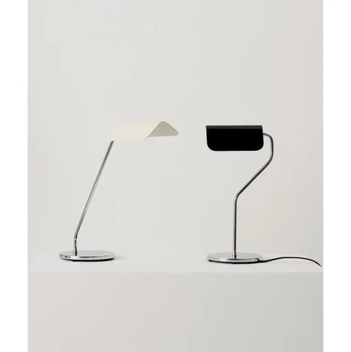 HAY Apex Bordlampe med Fod Oyster White
