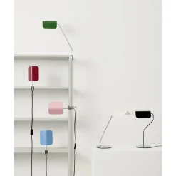 HAY Apex Bordlampe med Fod Oyster White