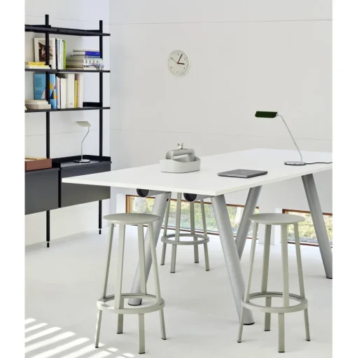 HAY Apex Bordlampe med Fod Oyster White