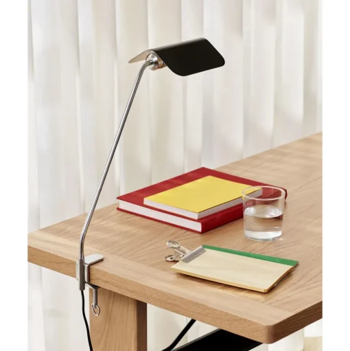 HAY Apex Bordlampe med Klemme Iron Black