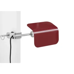HAY Apex Váglampe med Klemme Maroon Red