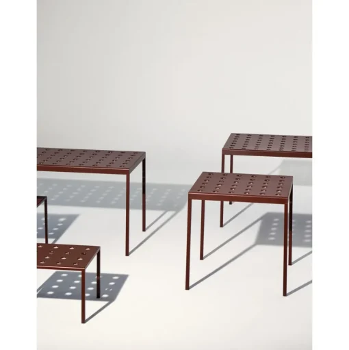 HAY Balcony Bord L75 x H74 Iron Red