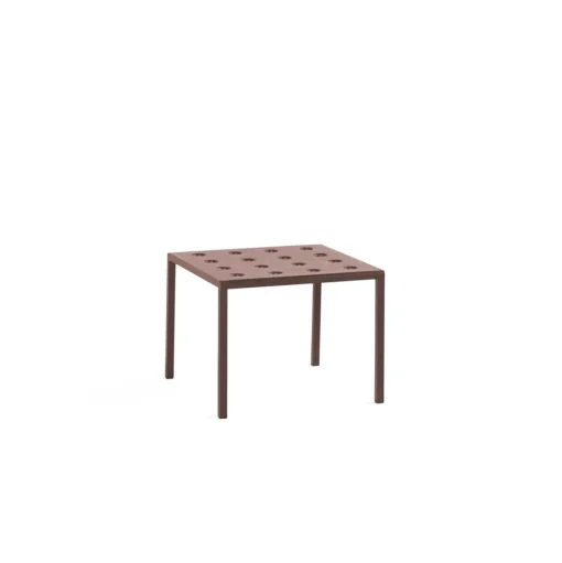 HAY Balcony Lavt Bord L51 x H38 Iron Red