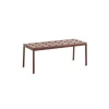 HAY Balcony Lavt Bord L96,5 x H39 Iron Red