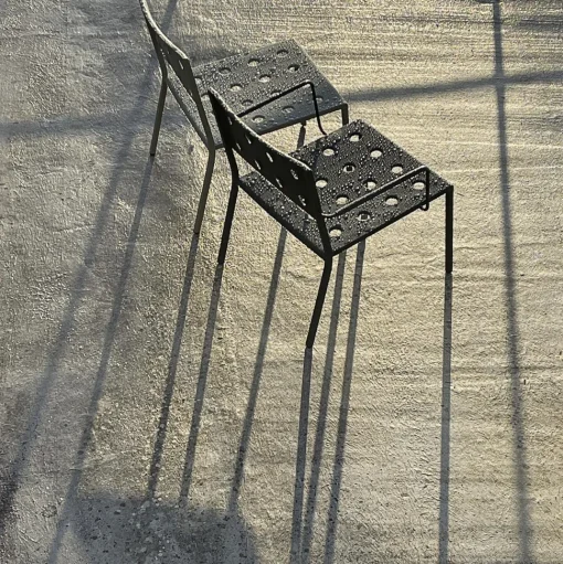 HAY Balcony Lánestol Iron Red