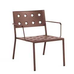 HAY Balcony Lánestol med Armlán Iron Red