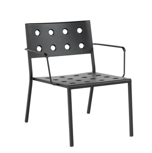 HAY Balcony Lánestol med Armlán Antracit