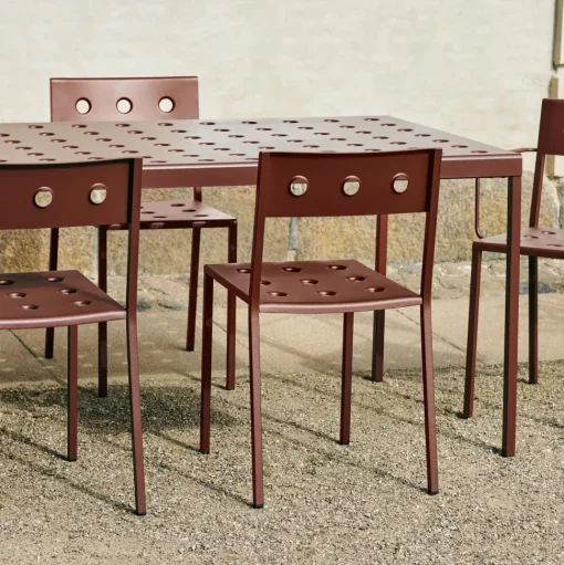 HAY Balcony Stol Iron Red