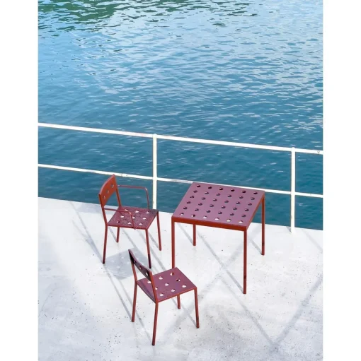 HAY Balcony Stol Iron Red