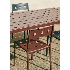 HAY Balcony Stol Iron Red