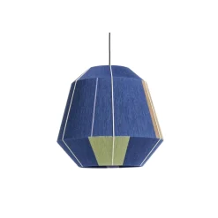 HAY Bonbon 500 Skárm Til Bordlampe Blue Tones/Cream White