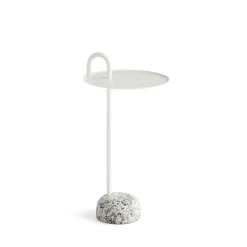 HAY Bowler Sidebord Granit/Creme Hvid
