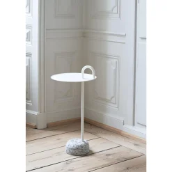 HAY Bowler Sidebord Granit/Creme Hvid