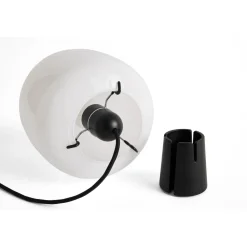 HAY Buoy Bordlampe 300 Hvid/Sort