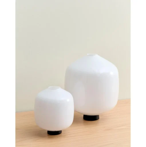 HAY Buoy Bordlampe 300 Hvid/Sort