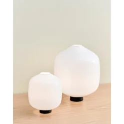 HAY Buoy Bordlampe 300 Hvid/Sort
