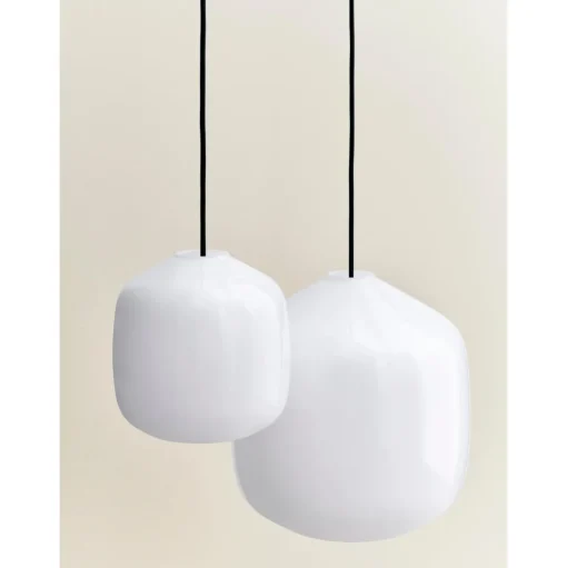 HAY Buoy Pendel 300 Hvid/Rusty Red