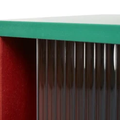 HAY Colour Cabinet Kommode med Glasdøre Medium Multifarvet