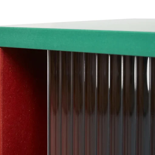HAY Colour Cabinet Kommode med Glasdøre Medium Multifarvet
