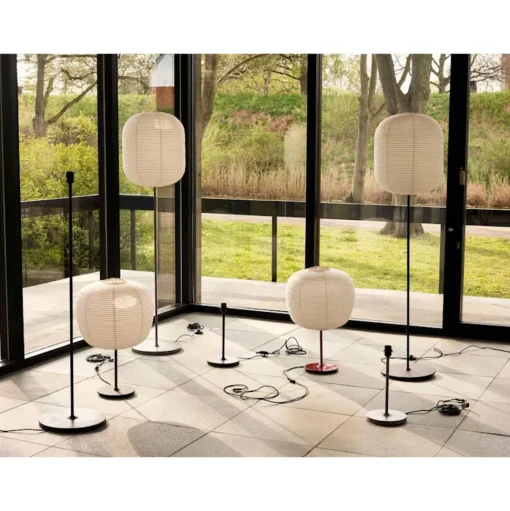 HAY Common Peach Gulvlampe Grå & Grå Terrazzo