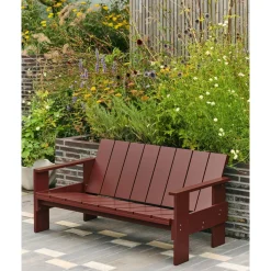 HAY Crate Dining Bánk Iron Red