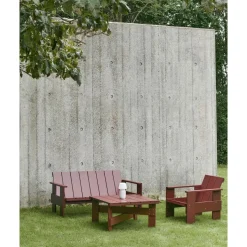 HAY Crate Dining Bánk Iron Red