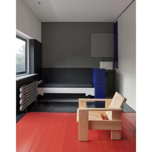 HAY Crate Lánestol Lakeret Fyrretrá