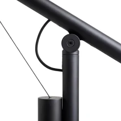 HAY Fifty-Fifty Bordlampe Sort
