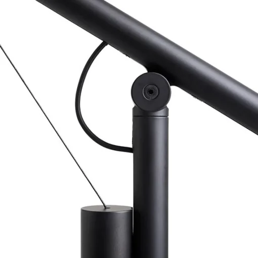 HAY Fifty-Fifty Bordlampe Sort