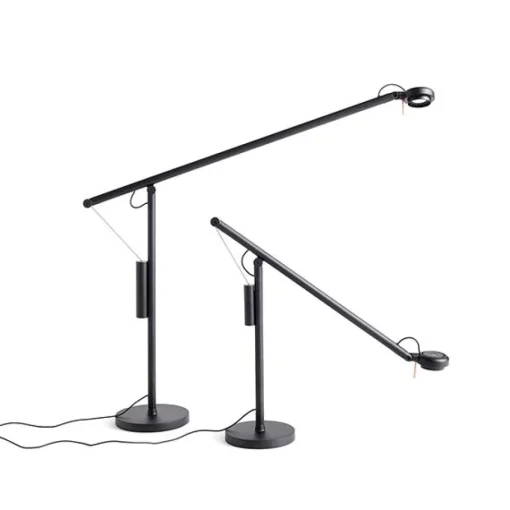 HAY Fifty-Fifty Bordlampe Sort