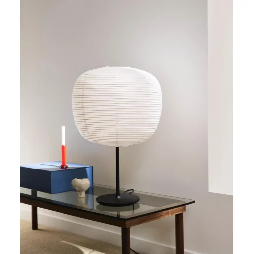 HAY Kofi Sofabord 36x50x140 Eg/Klar Rillet Glas